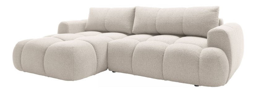 Rohová sedací souprava Zentono (krémová)