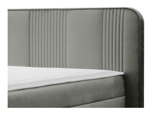 Manželská postel 180 cm Ombre (šedá)