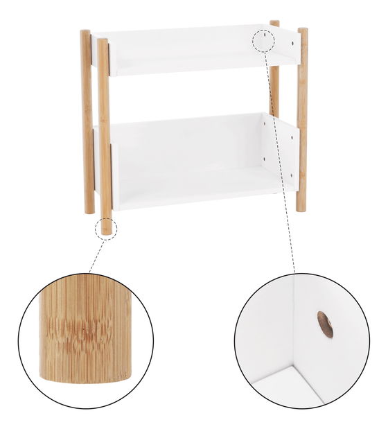 Regál Barilla 1 (bílá)