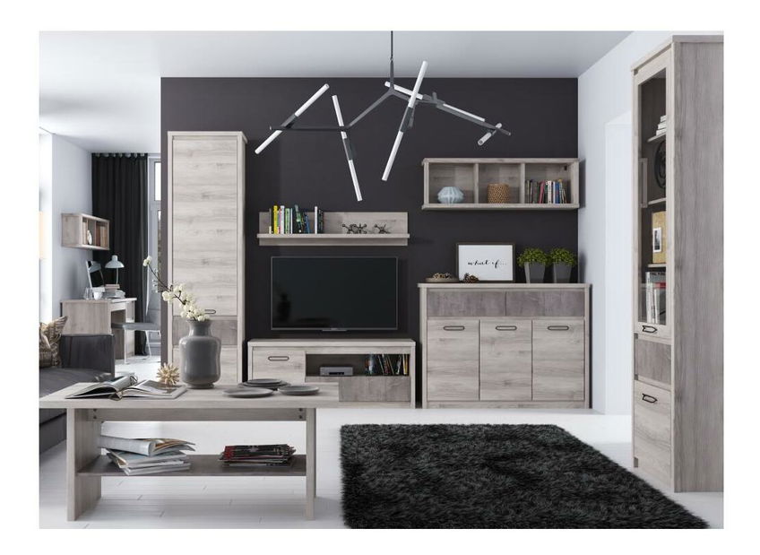 Konferenční stolek Jess new (kaštan nairobi + onyx)