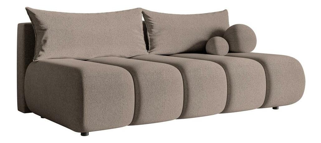 Pohovka trojsedačka Didier mini (béžová + černá)