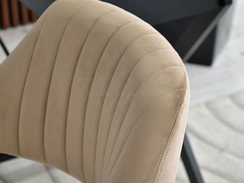 Židle Merylyn (béžová + černá)