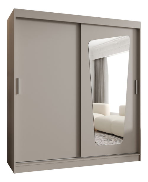 Šatní skříň 180 cm Mokka (kašmír) *výprodej