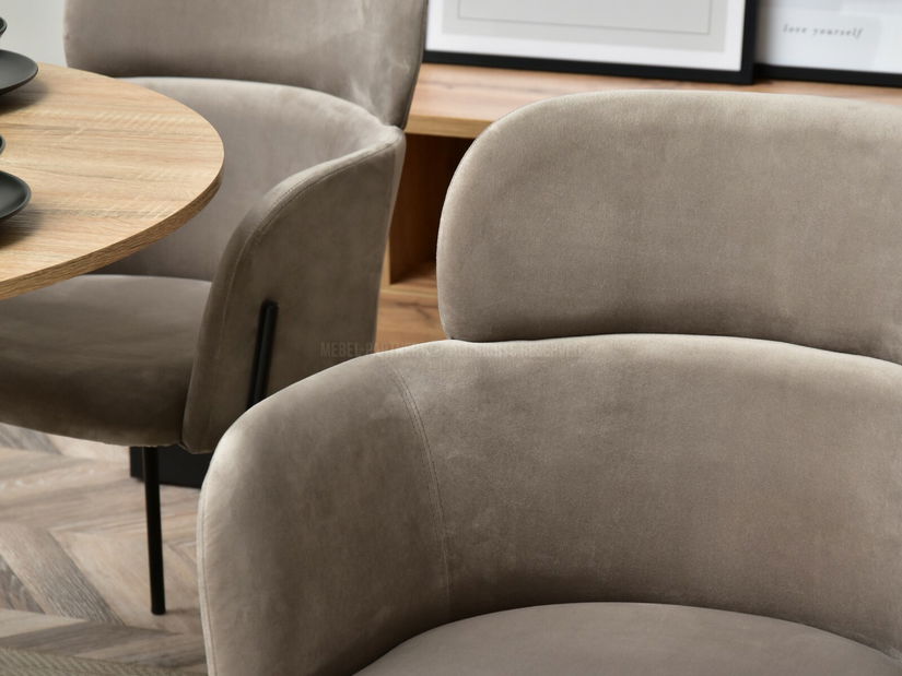 Židle Baggie K (béžová + černá)