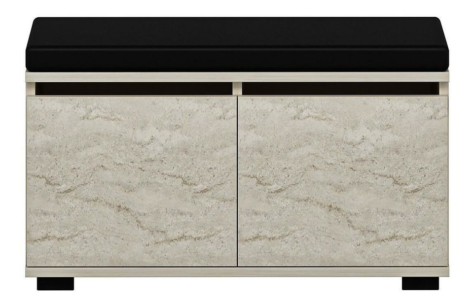 Skříňka na boty Dragan (travertin)