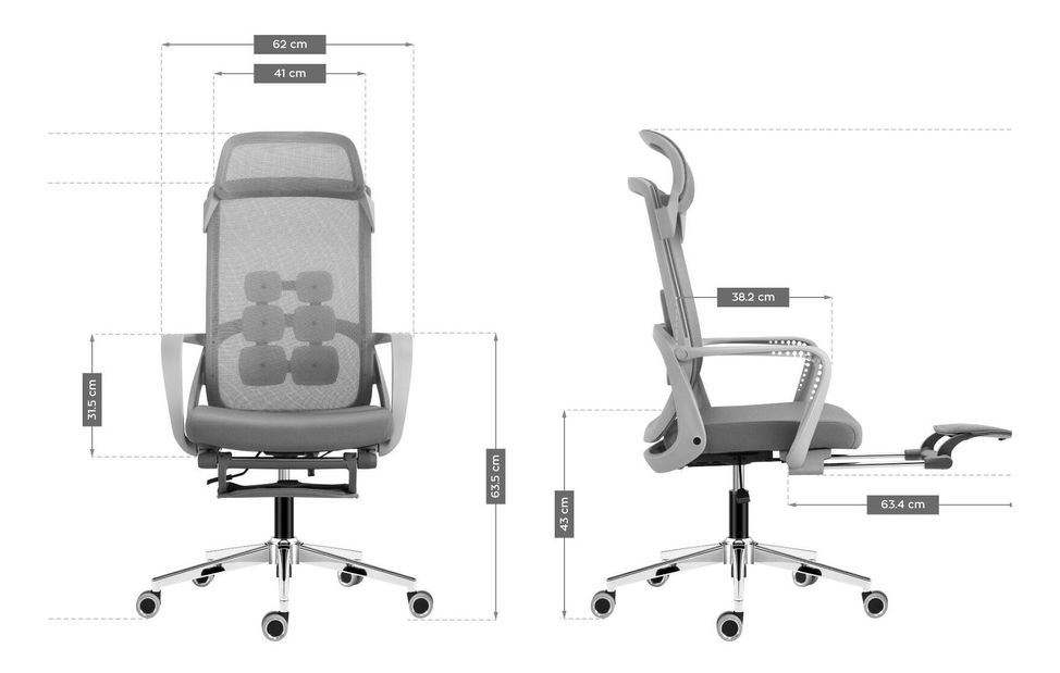 Kancelářská židle Matryx 3.6 (šedá)