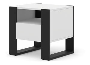 Noční stolek Molli 48 (bílá matná)