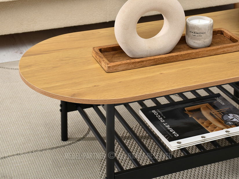 Konferenční stolek Lorelail Xl (černá)