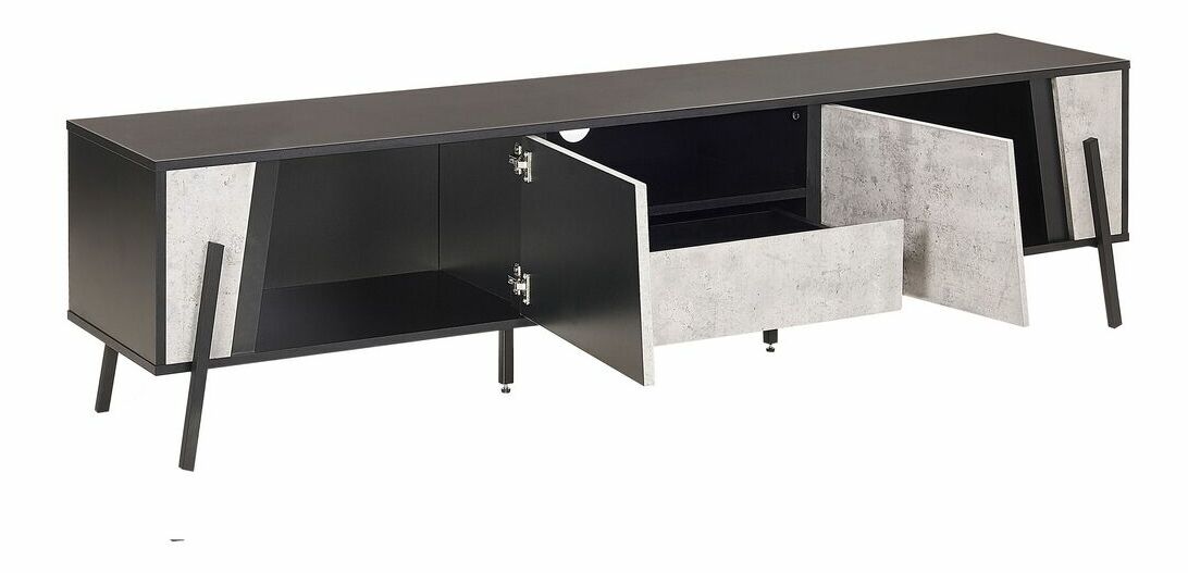 TV stolek/skříňka BIDAR (světlešedá)