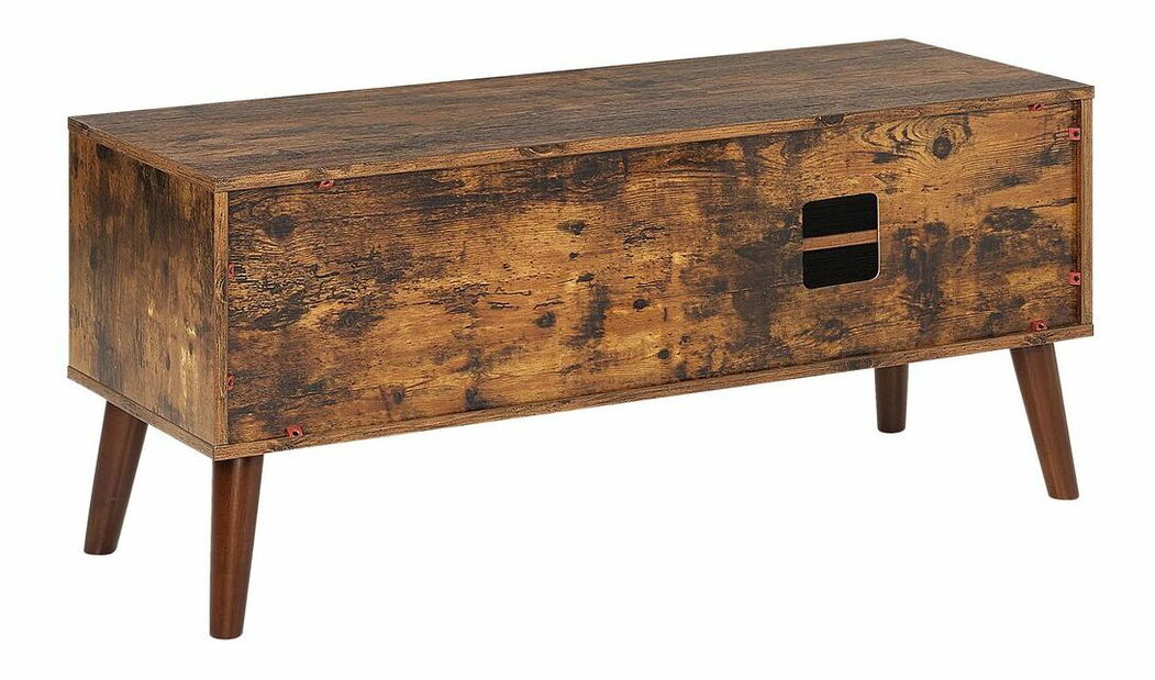 TV stolek/skříňka VALON (tmavé dřevo)