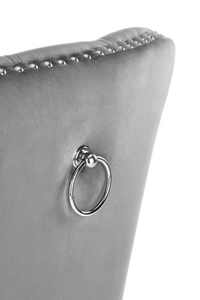 Jídelní židle Minety (šedá + černá)