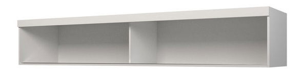 Nástavec na šatní skříň Seharat 25 (bílá)