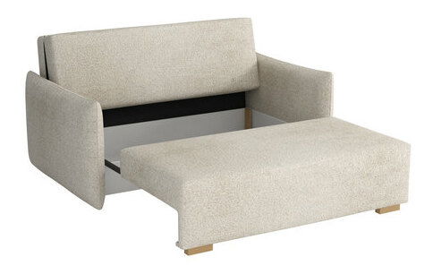 Rozkládací pohovka Carivia Glov III (krémová) (s úl. prostorem)