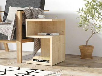 Příruční stolek Naboto (dub safírový)
