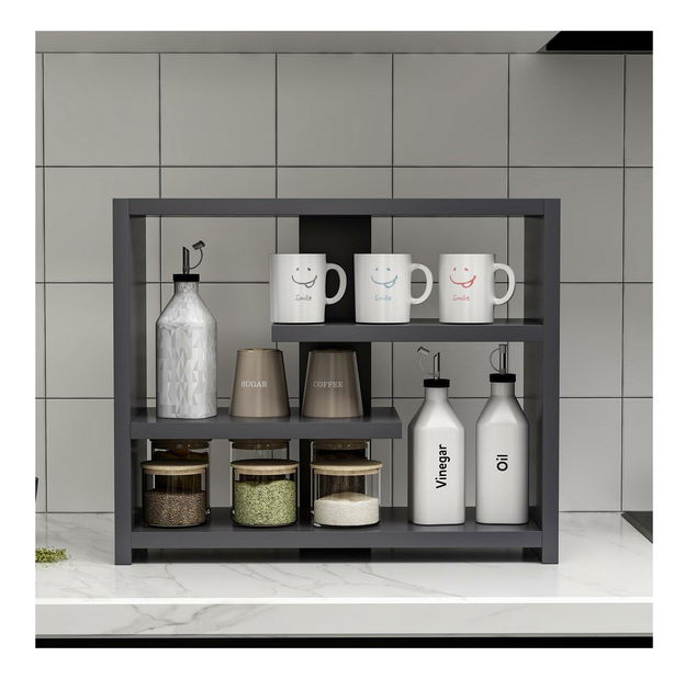 Regál Kisoti (antracit)