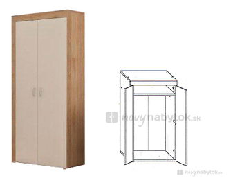 Šatní skříň Manie 5