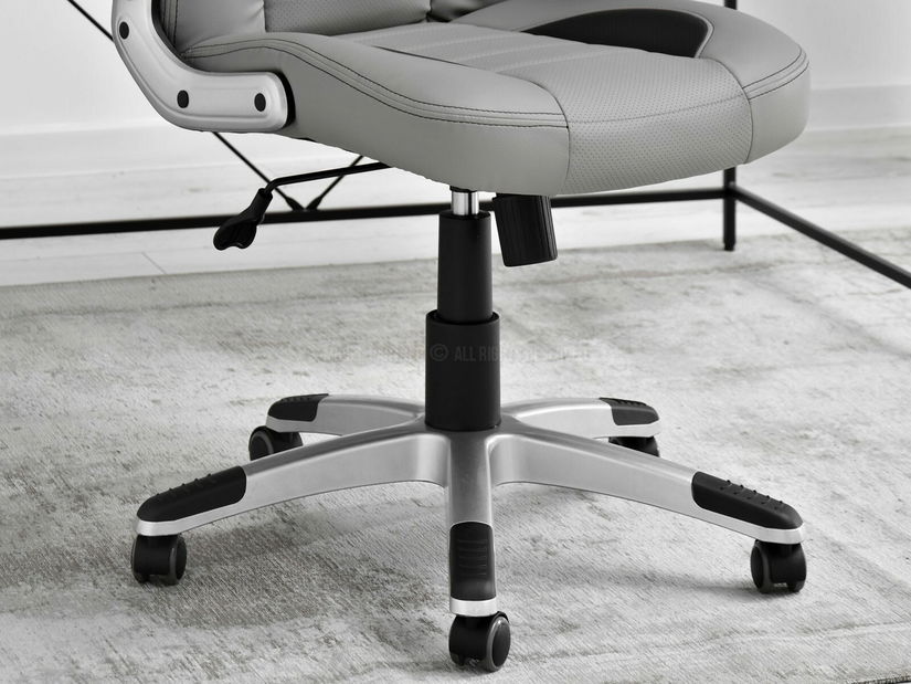 Herní židle Race (šedá)