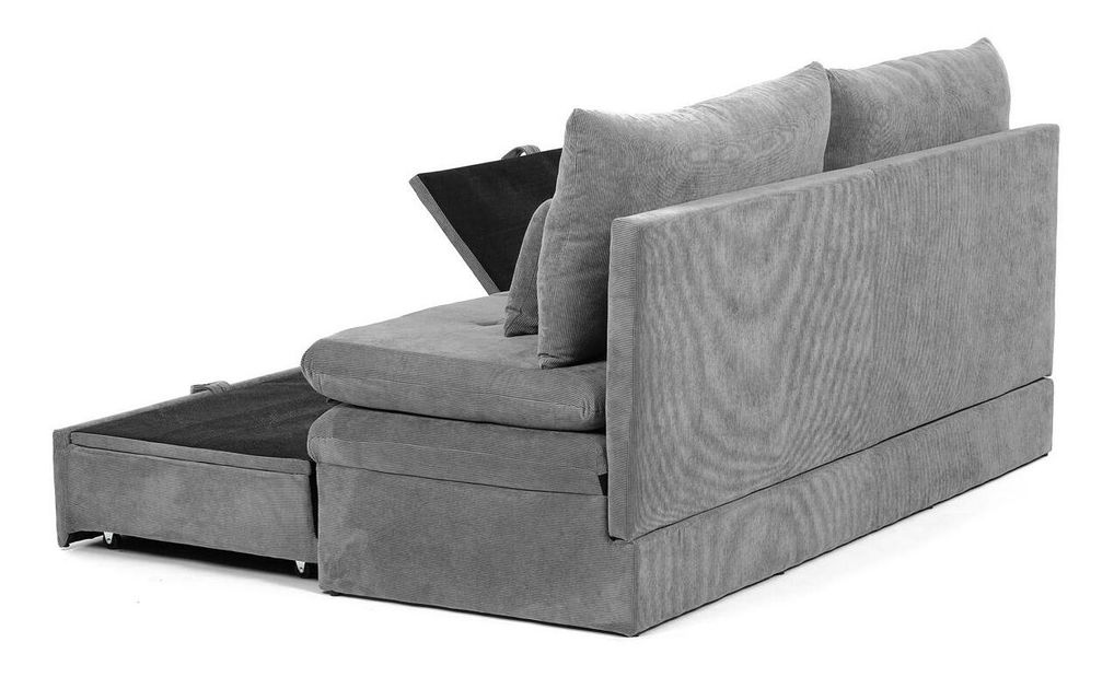 Rozkládací pohovka Ajena (světle šedá)