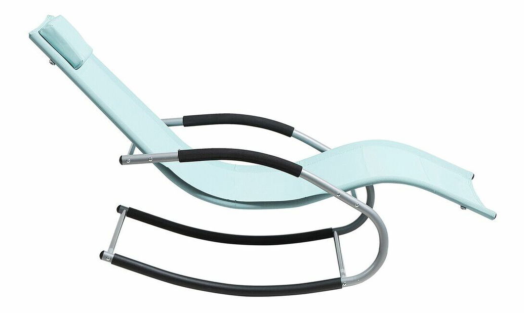 Zahradní lehátko Carro (světle modrá)