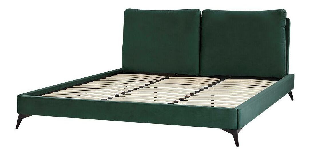 Manželská postel 180 cm Mellody (zelená)