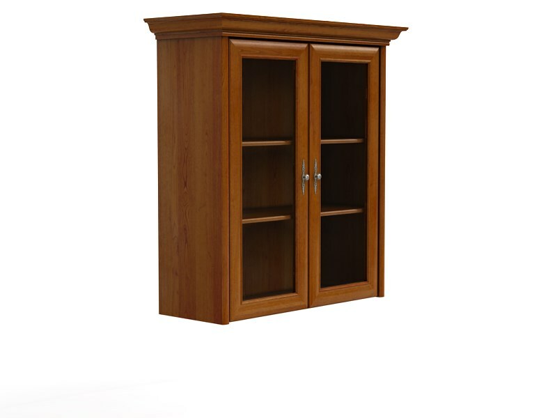 Vitrína (nadstavba) BRW KENT ENAD 2W (Kaštan)