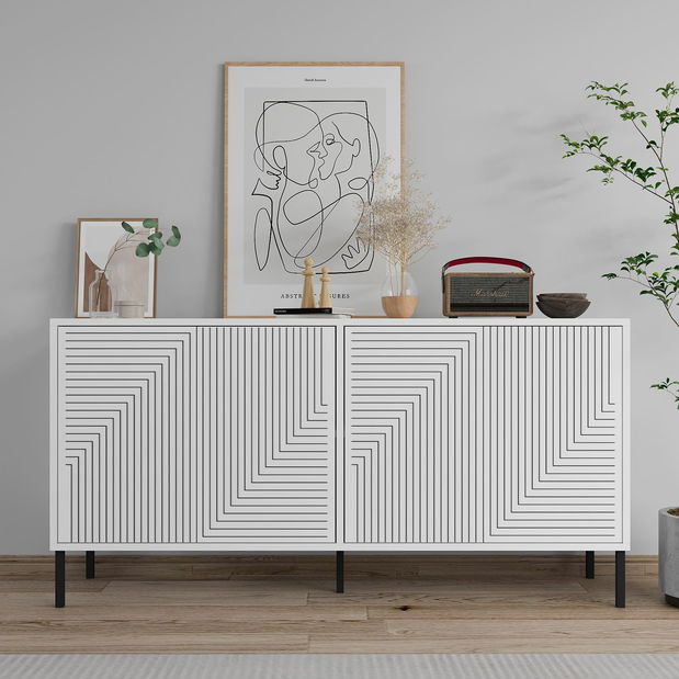 Komoda Evelinda (bílá)