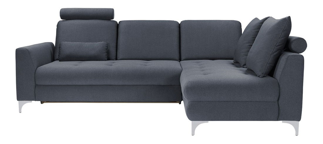 Rohová sedací souprava BRW Ivette 2F.REC (šedomodrá) (P)