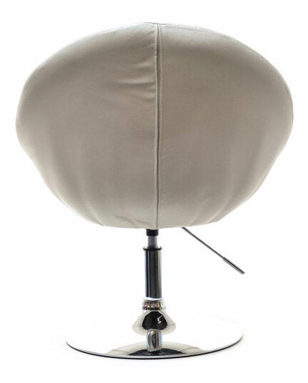 Křeslo Lush 3 (bílá + černá)