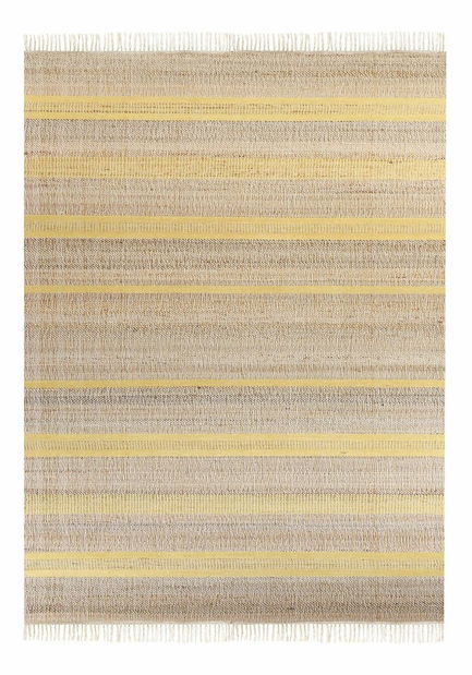 Koberec 160 x 300 cm Tally (béžová+žlutá)