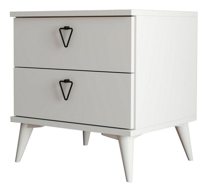 Noční stolek Versala (Bílá)