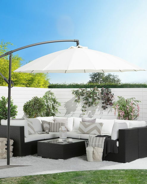 Zahradní slunečník 268 cm CALISA II (polyester) (světlobéžová)