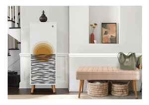 Předsíňová sestava Beside 43 (bílá + kámen)