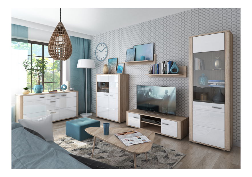 Konferenční stolek Dallas (dub canyon)