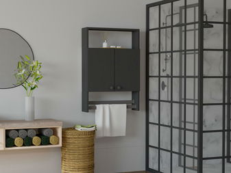 Koupelnová skříňka Elisa 1 (antracit)