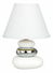 Stolní lampa Salem 4949 (bílá + stříbrná)