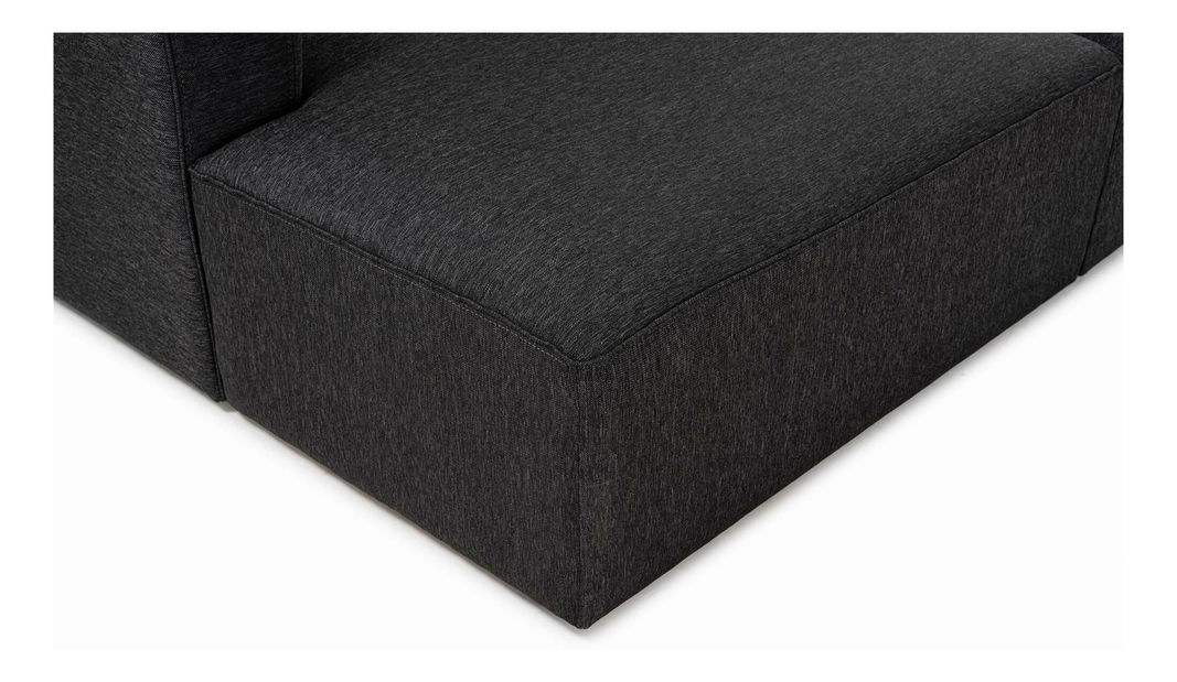 Rohová sedačka Morelotta (L) (antracit)