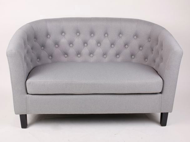 Pohovka dvojsedačka Maron (šedá)