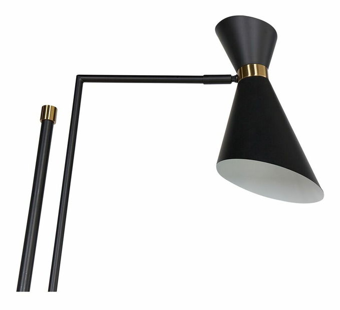 Stojanová lampa Melza (černá)