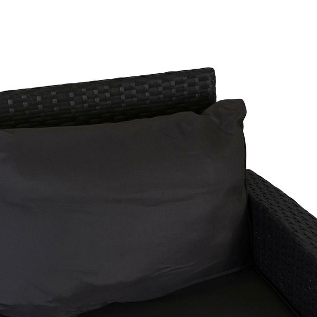 Zahradní set Fastos (tmavě šedá) (pro 6 osob)