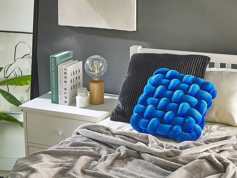 Polštář 30x30 cm SALAR (modrá)