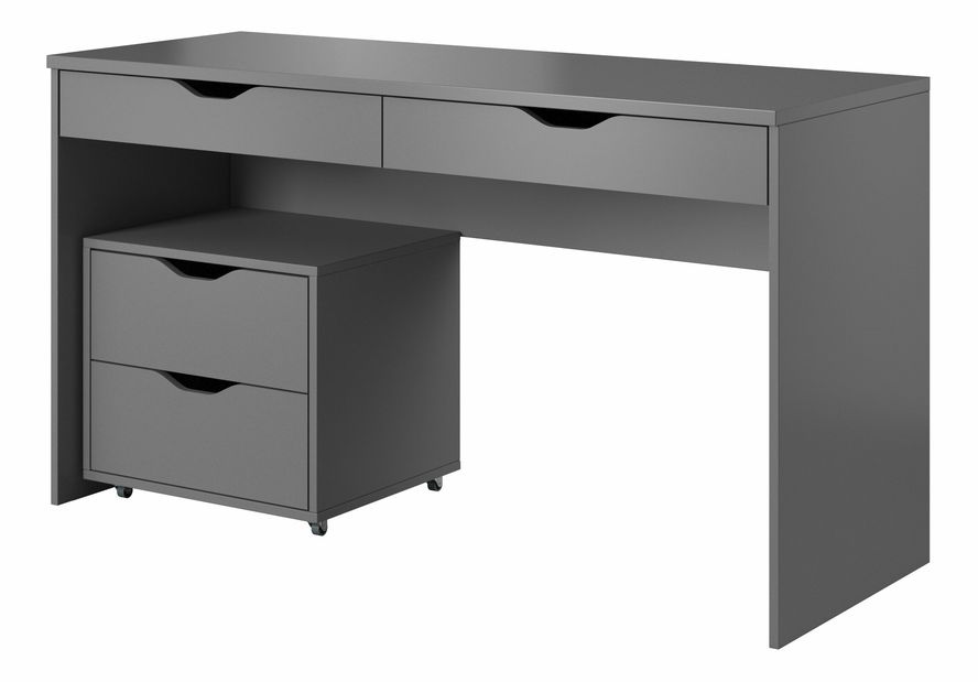 Kancelářský kontejner k pc stolku Mattheus Mattheus K (grafit)