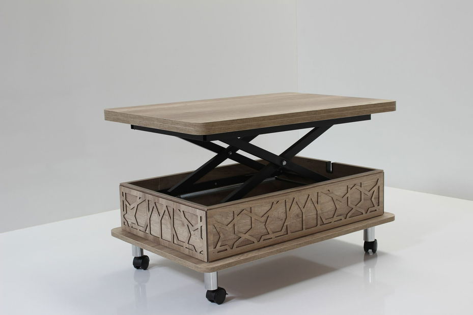 Konferenční stolek Adat (bílá)