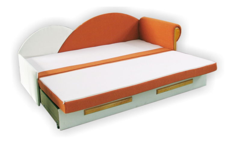 Pohovka Diane pomeranč + béžová (P)