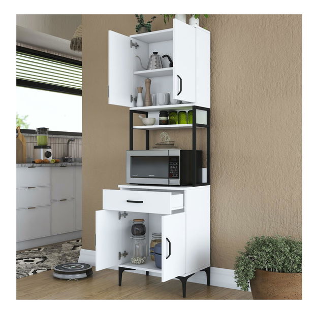 Kuchyňská skříňka Bulelo 1 (bílá)