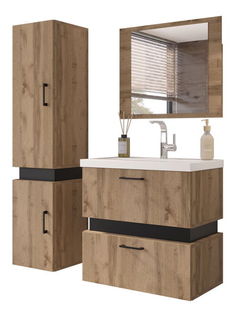 Koupelna typ 03 Trina (dub wotan)