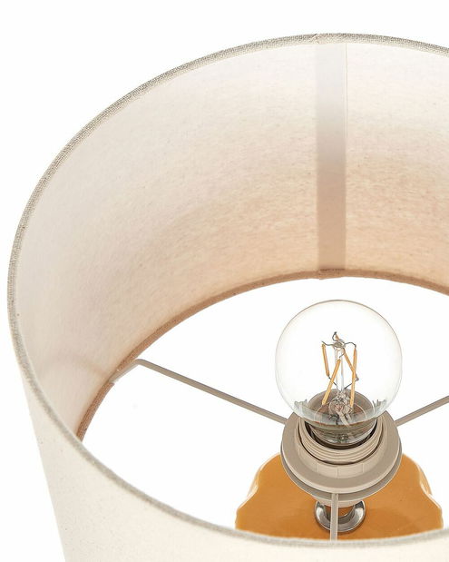 Stolní lampa Betanny (žlutá)
