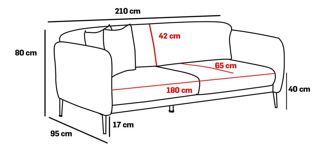 Třísedačka Victory (Antracit)