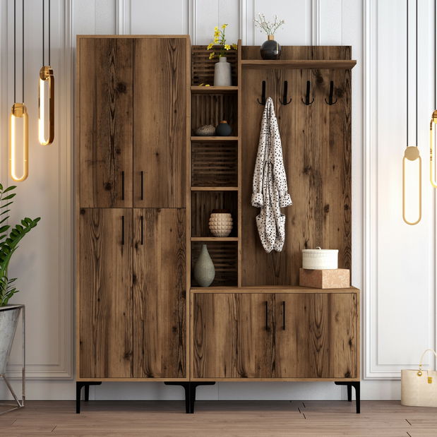 Předsíňová stěna Valery 5 (Ořech)