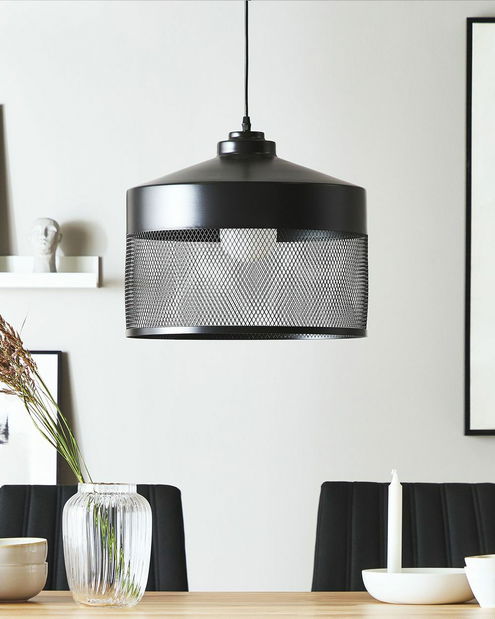 Závěsná lampa Cardenas (černá)