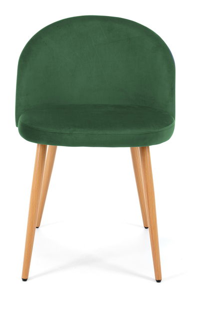 Jídelní židle Saffron (tmavě zelená)